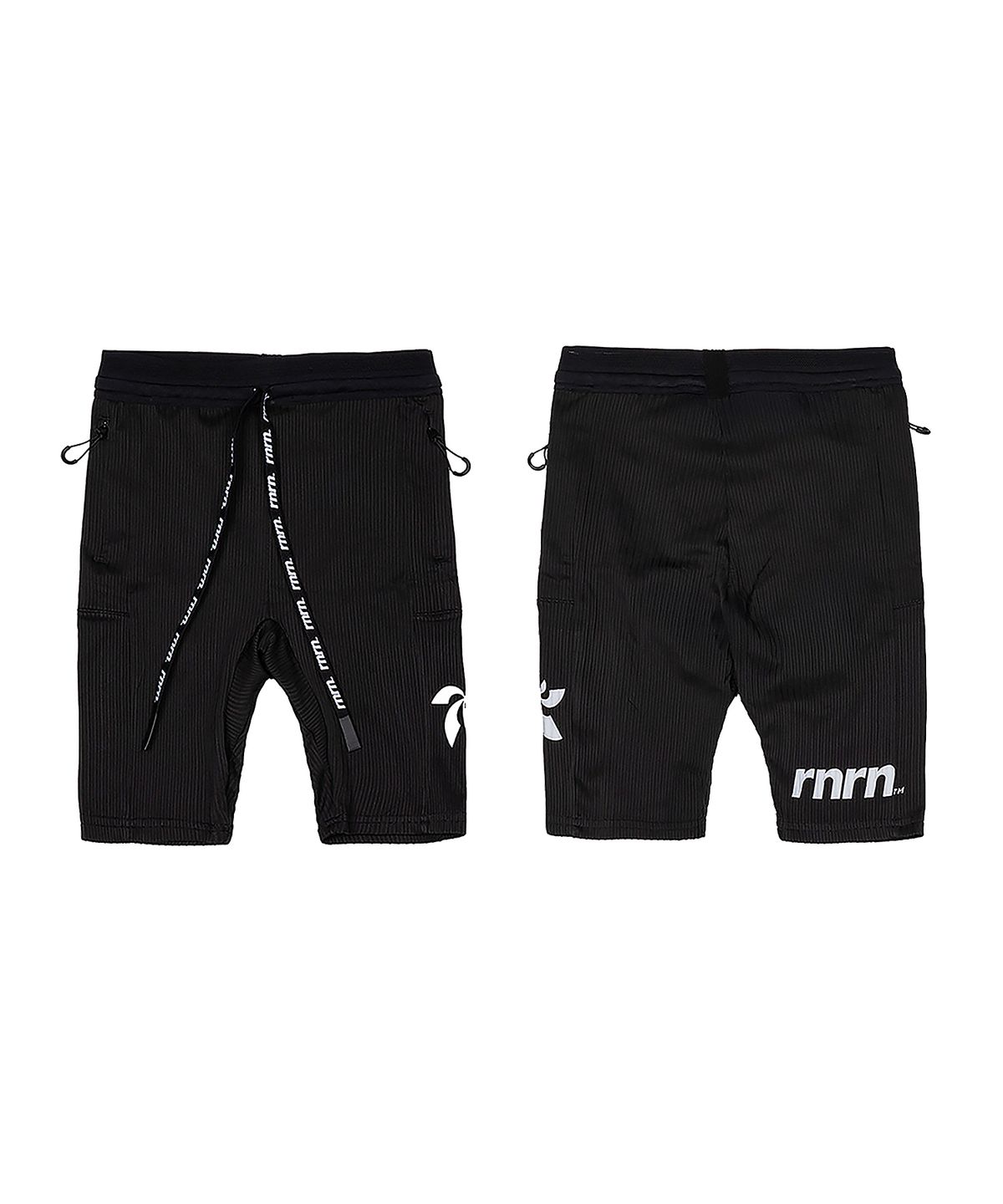 알엔알엔(RNRN) 하프 레깅스 블랙 XL
