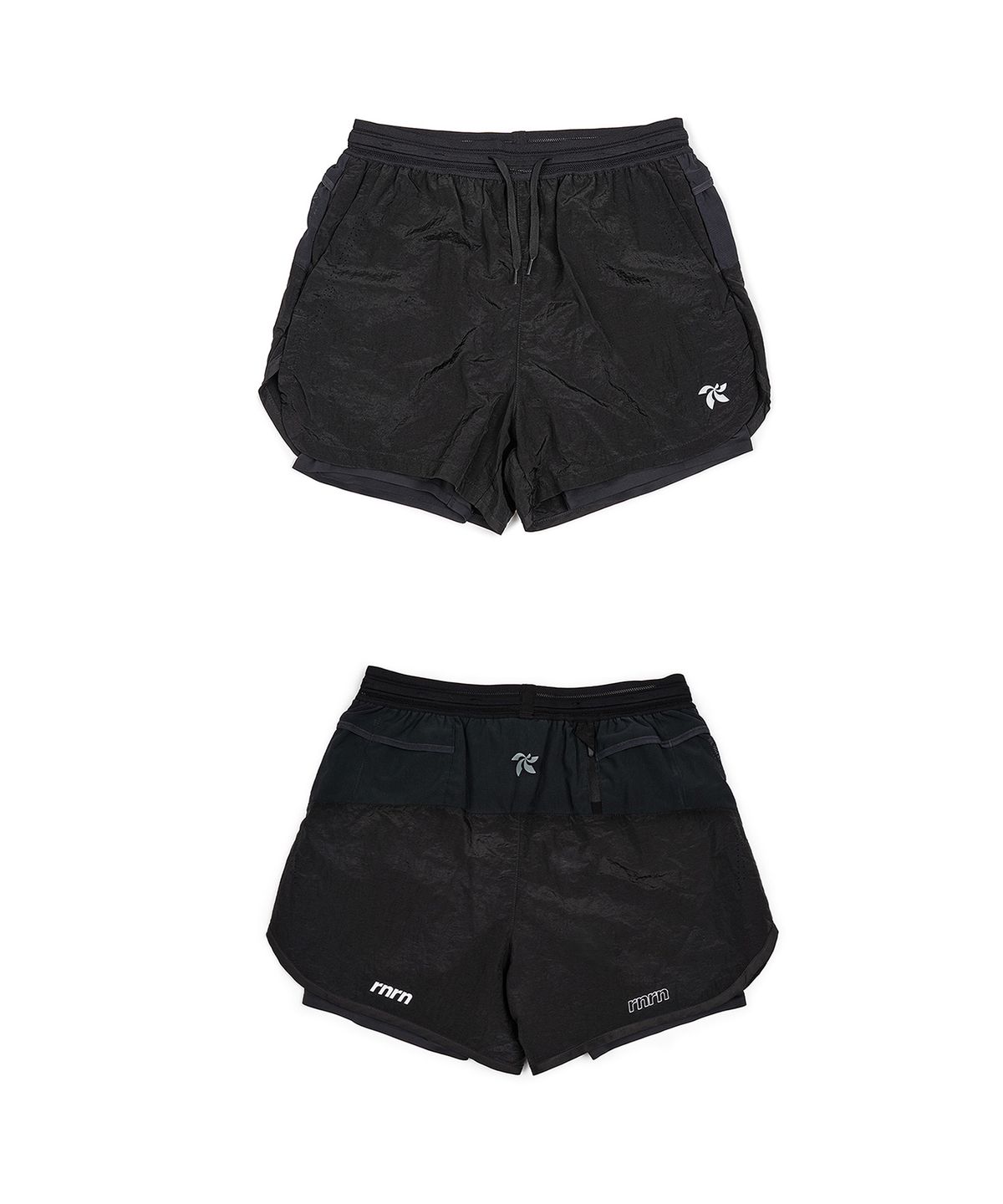 알엔알엔(RNRN) 2IN1 숏츠 002 블랙 XL