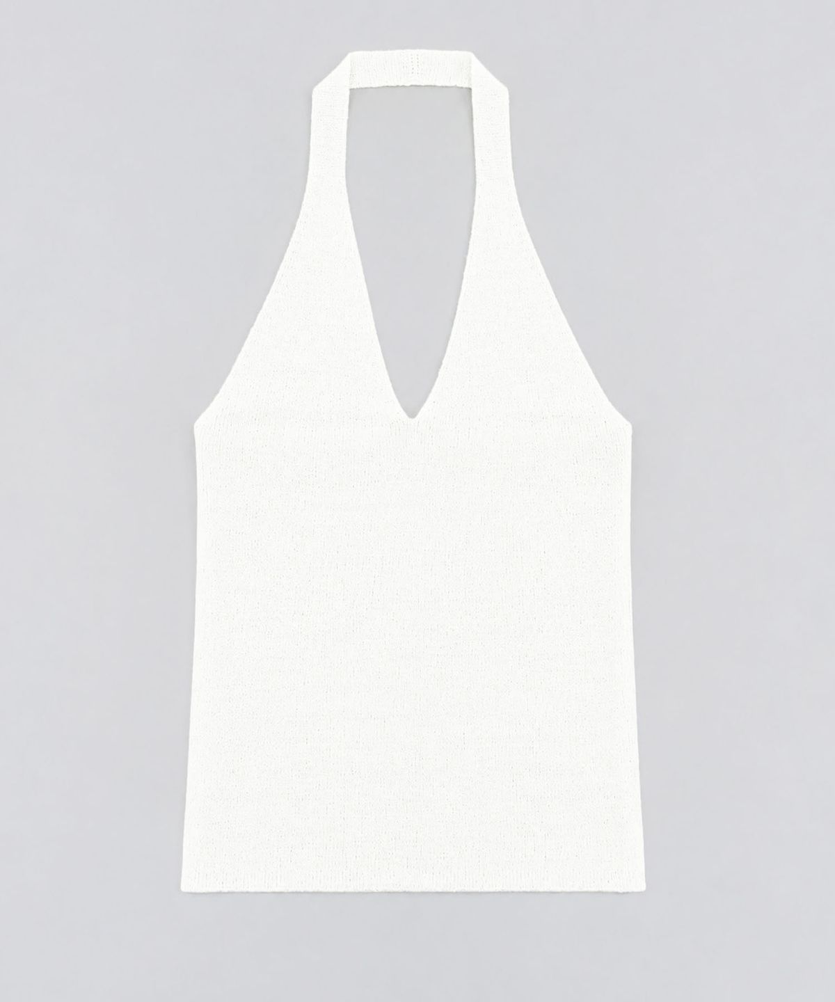 린테(LYNTE) Baby Alpaca Halter Knit (Ivory)