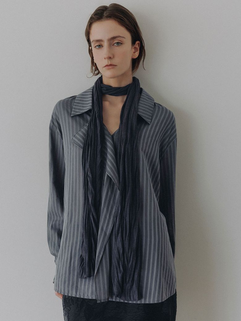 Soft Wrinkled Jersey Scarf SX6XF026_2color