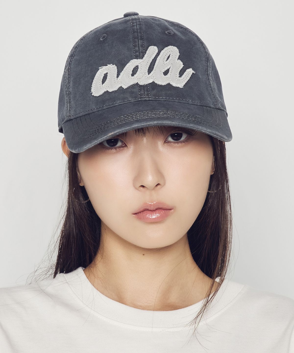 아크메드라비(ACME DE LA VIE) ROUNDING ADLV APPLIQUE BALL CAP