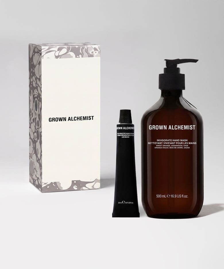 [기프트 박스] 인비고레이트 핸드워시 500ml + 리스토러티브 핸드크림 20ml