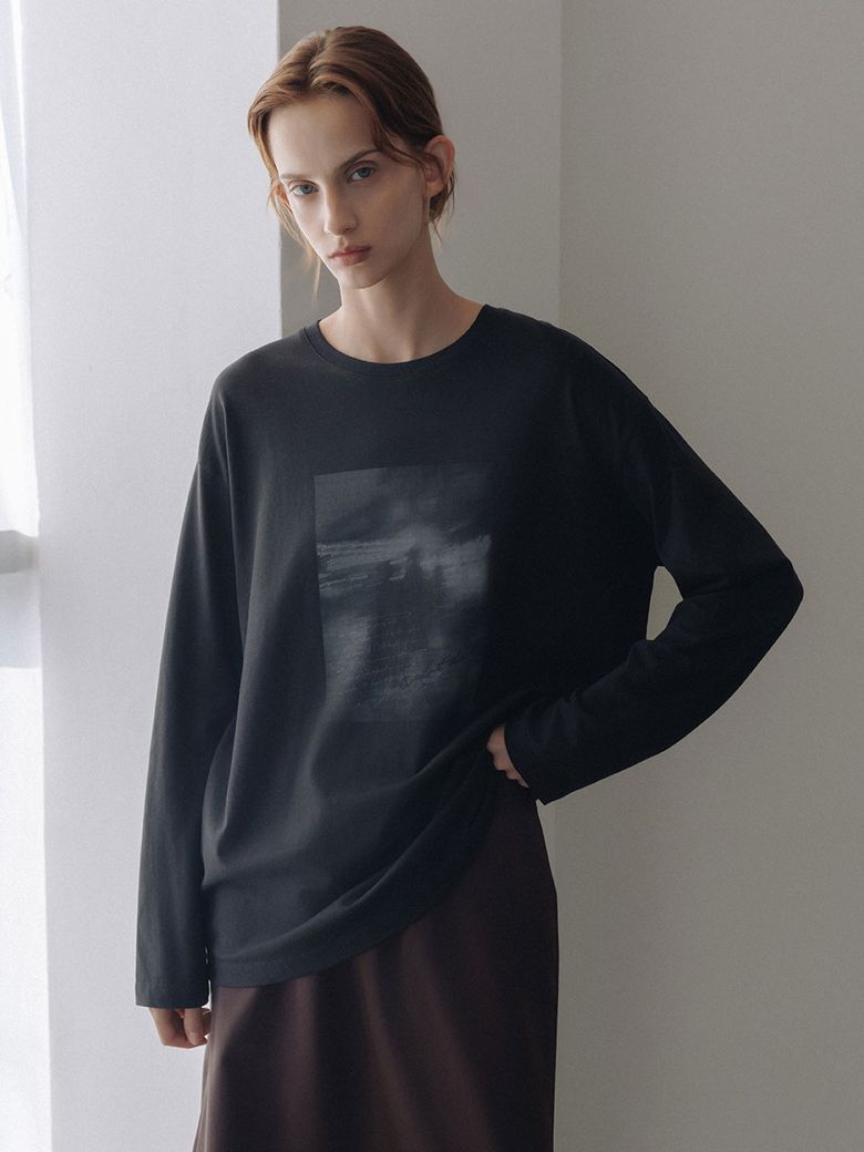 Oversized Graphic T-Shirt SW6AE893_2color
