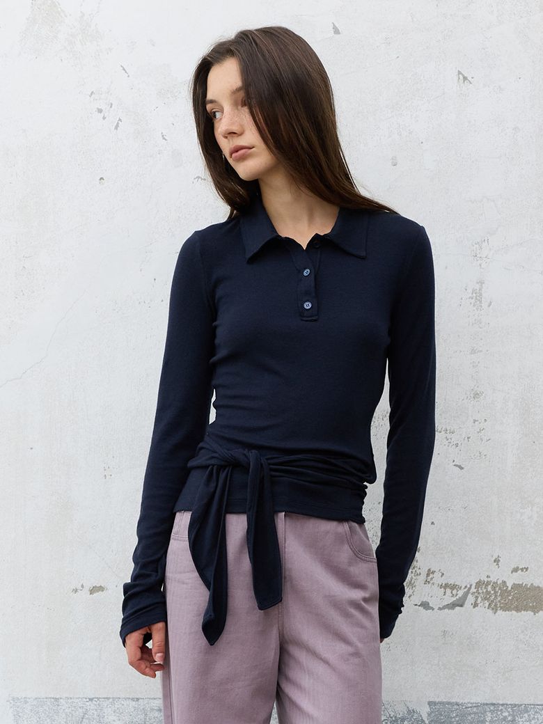 Unbalance Ruffle T-shirts VW6AE966_2color