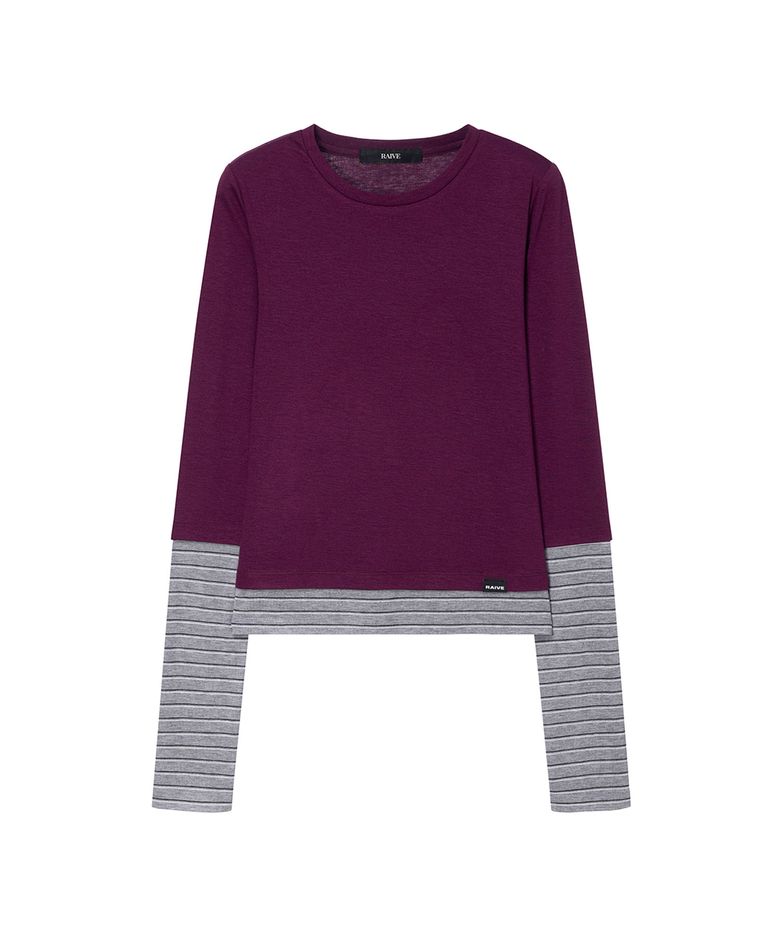 Coloring Layered T-shirts VW6AE963_4color