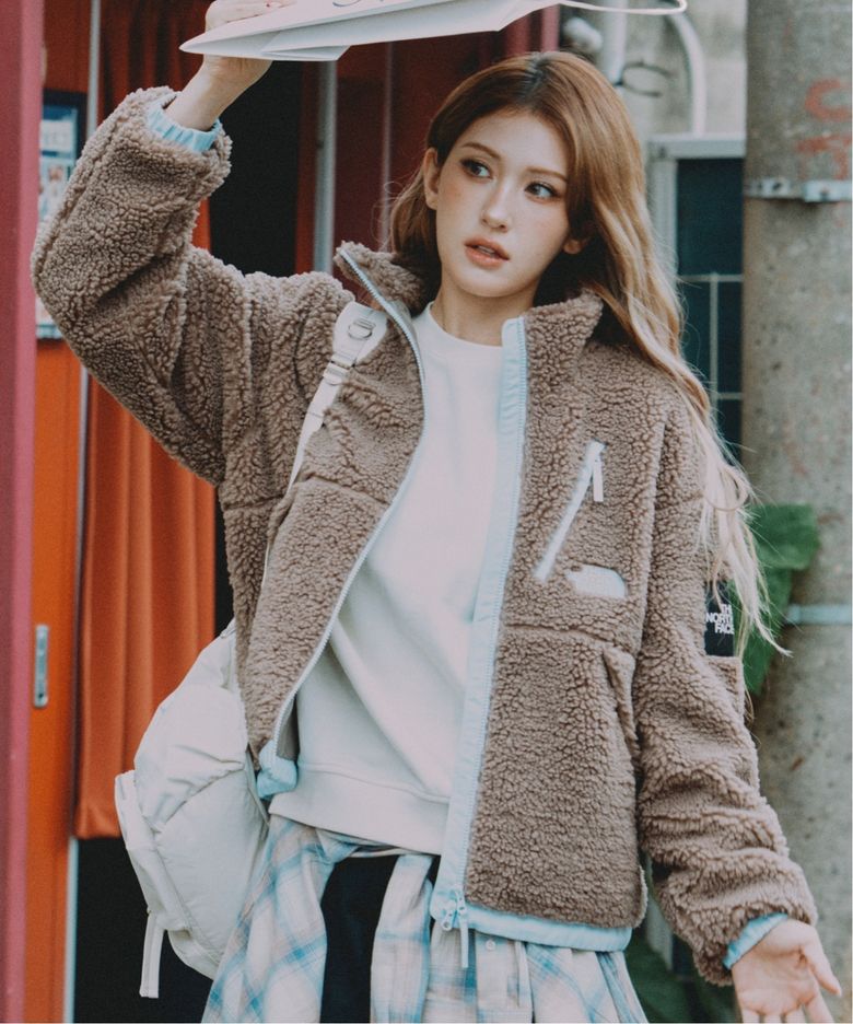 NJ4FS56L 코모 플리스 자켓 DARK BEIGE