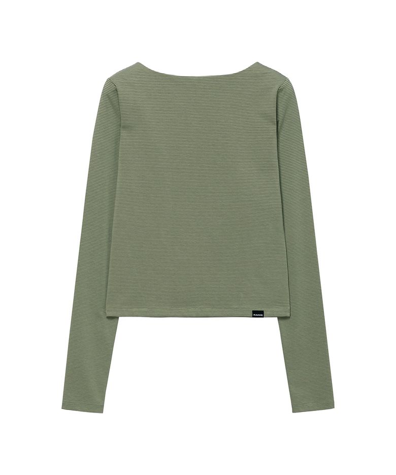 Boat Neck T-shirts VW6AE961_2color