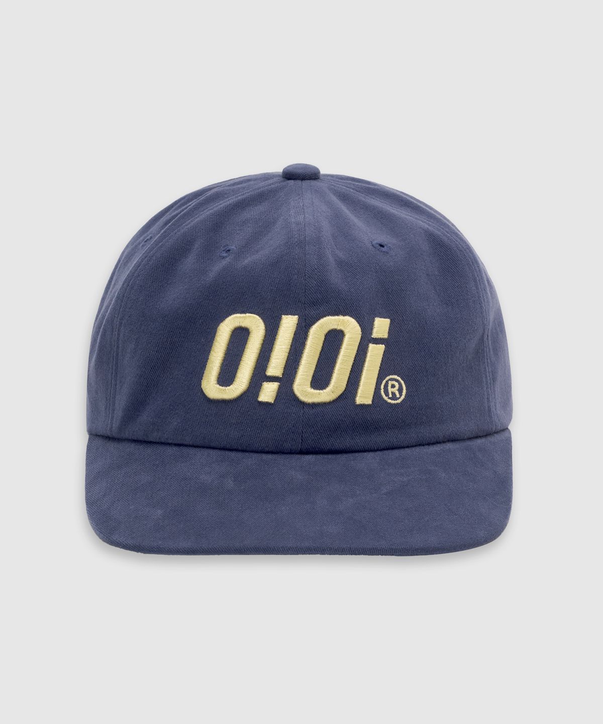 오아이오아이 컬렉션(OIOI COLLECTION) 로고 캠프캡 [NAVY]