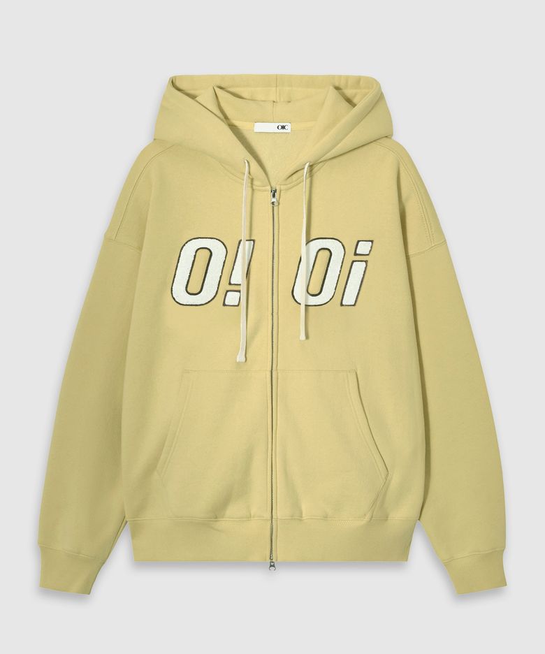 빅로고 스웻 후드집업 [YELLOW]