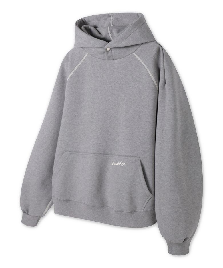 [MEN] 심플 로고 레글런 후디 BK6980 (7COLOR)