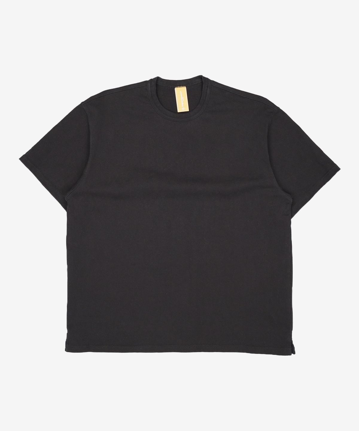 프리즘웍스(FRIZMWORKS) OG DOUBLE RIB OVERSIZED TEE _ BLACK M