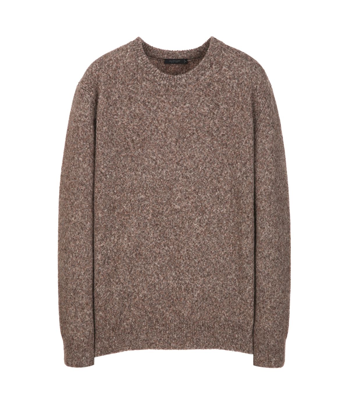 질스튜어트뉴욕 맨(JILLSTUART NEWYORK MEN) 울블렌드 브러쉬드 니트 - 브라운 (JNSW6D307W2)