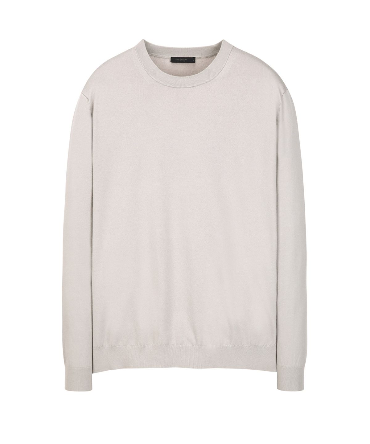 질스튜어트뉴욕 맨(JILLSTUART NEWYORK MEN) 실키터치 크루넥 베이직 니트  - 그레이 (JNSW6C102G2)