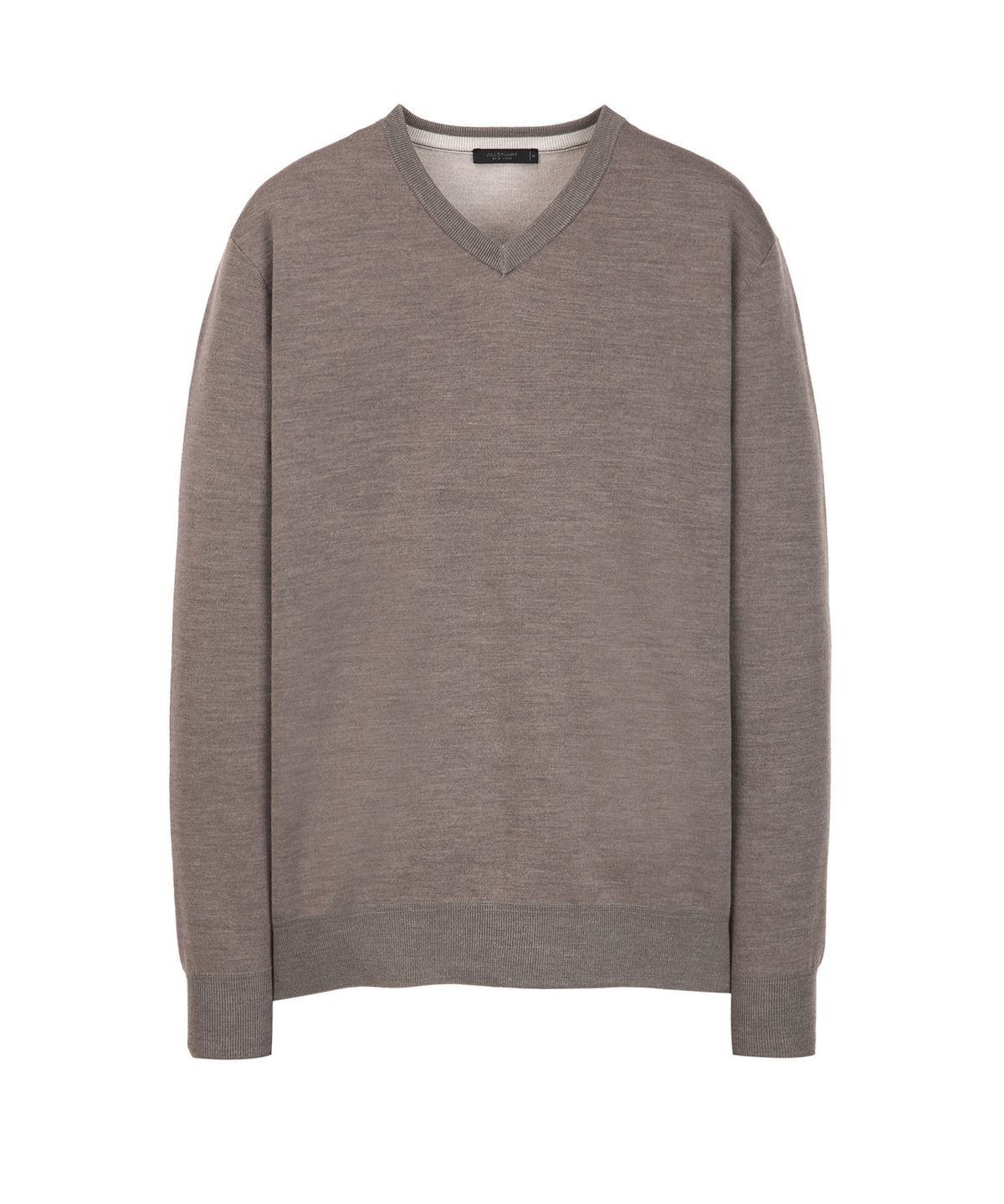 질스튜어트뉴욕 맨(JILLSTUART NEWYORK MEN) V넥 셋업 풀오버 - 다크브라운 (JNSW6D181W3)
