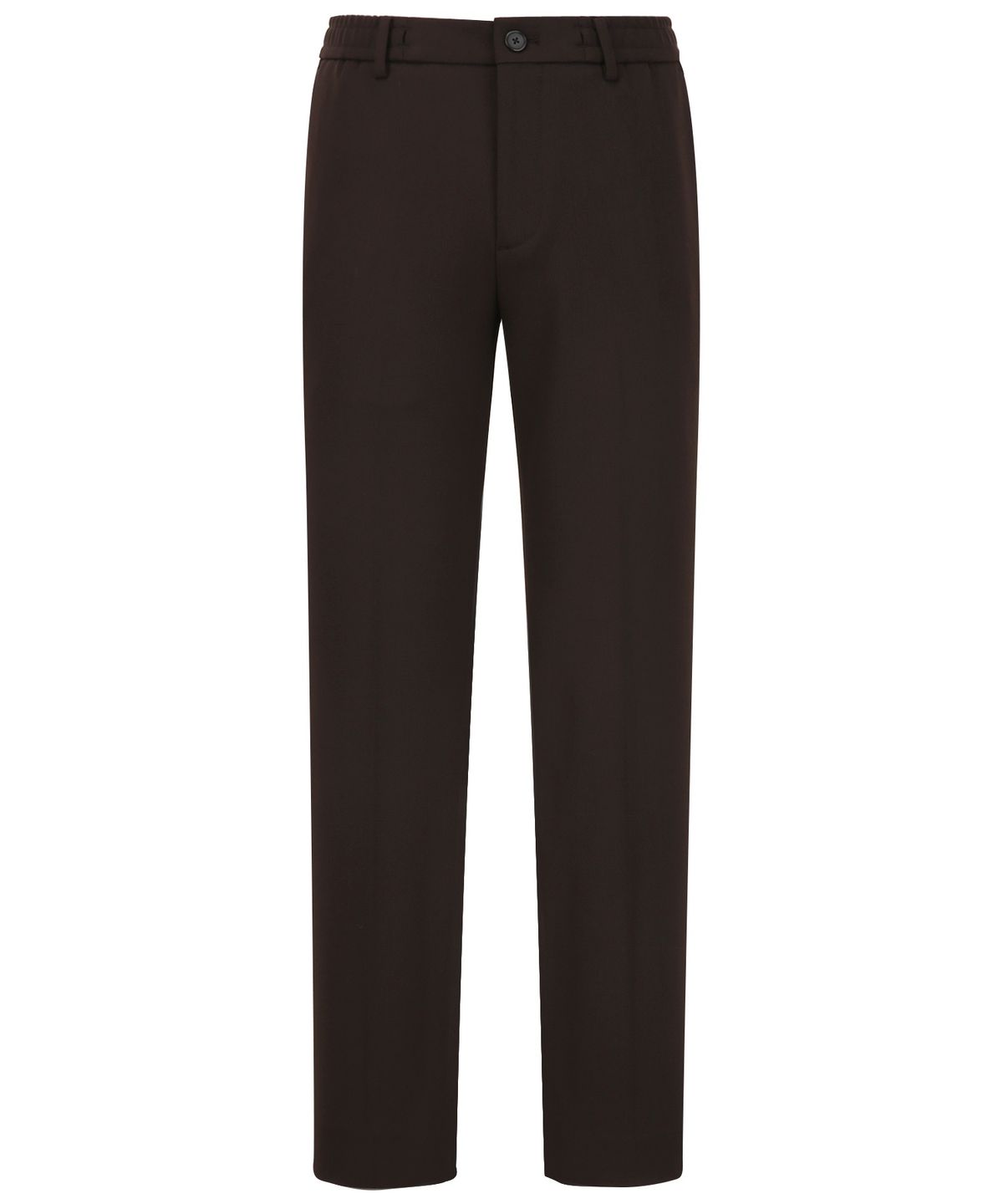질스튜어트뉴욕 맨(JILLSTUART NEWYORK MEN) [ORDINARY FIT]  컴포트 스트링밴드 슬랙스 - 다크브라운 (JNPA6C102W3)