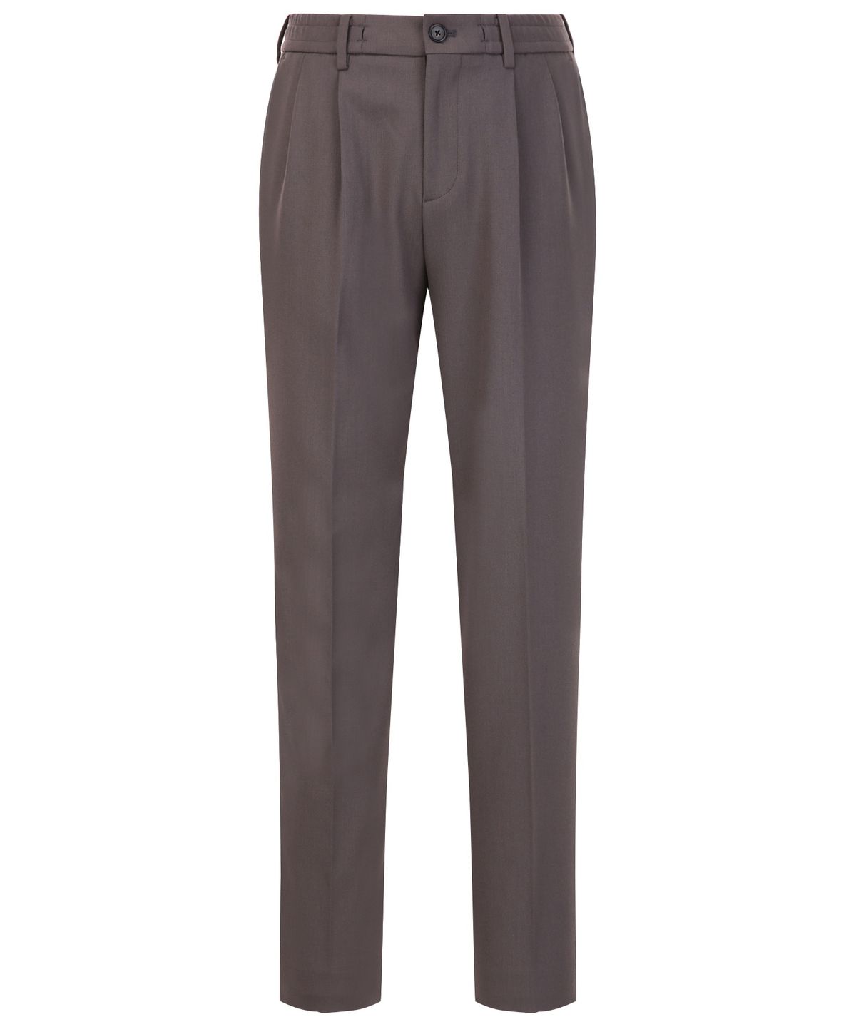 질스튜어트뉴욕 맨(JILLSTUART NEWYORK MEN) [TAPERED FIT]  컴포트 투턱 테이퍼드 팬츠 - 그레이 (JNPA6C104G2)