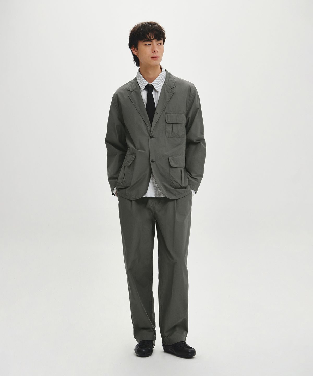 힐리먼트(HELEMENT) 필드 테크 셋업 (SAGE GREY)