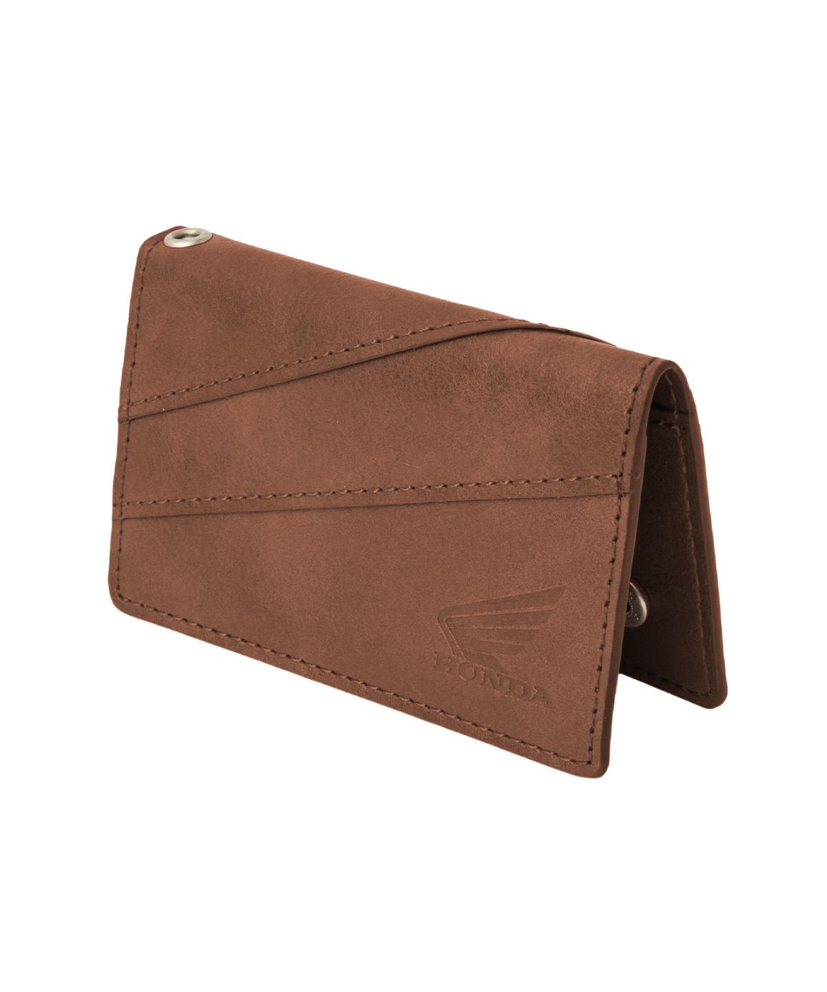 핍스 모터사이클(PHYPS MOTORCYCLE) Back Label Wallet Brown