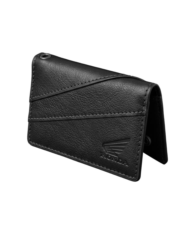 Back Label Wallet Black