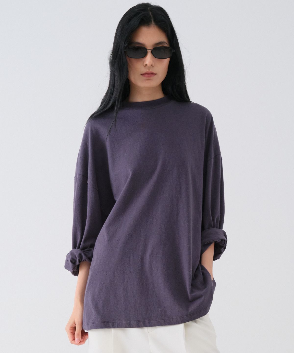 센토르(CENTAUR.KR) NEP OVERSIZE LONG SLEEVE_NAVY