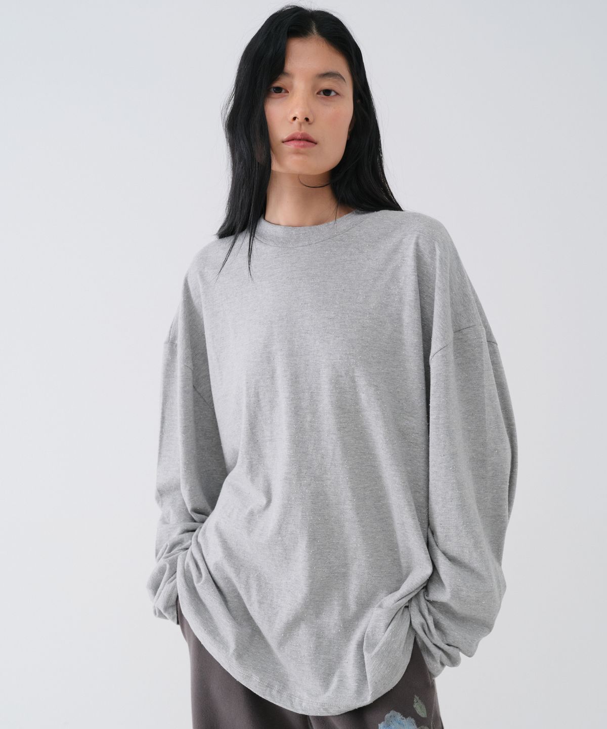 센토르(CENTAUR.KR) NEP OVERSIZE LONG SLEEVE_GRAY