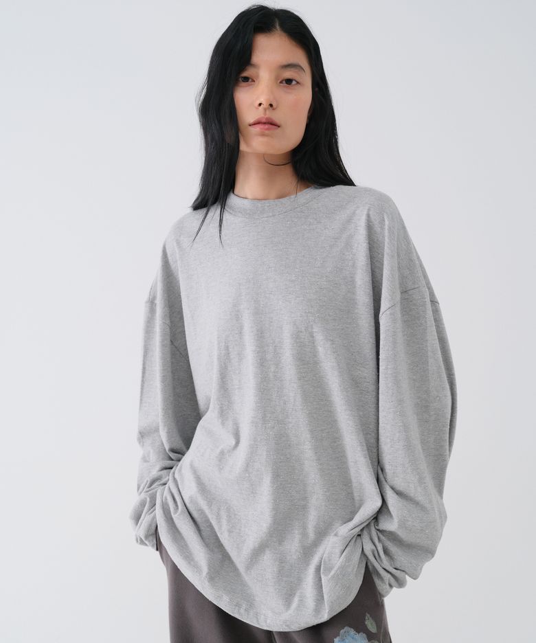 NEP OVERSIZE LONG SLEEVE_GRAY