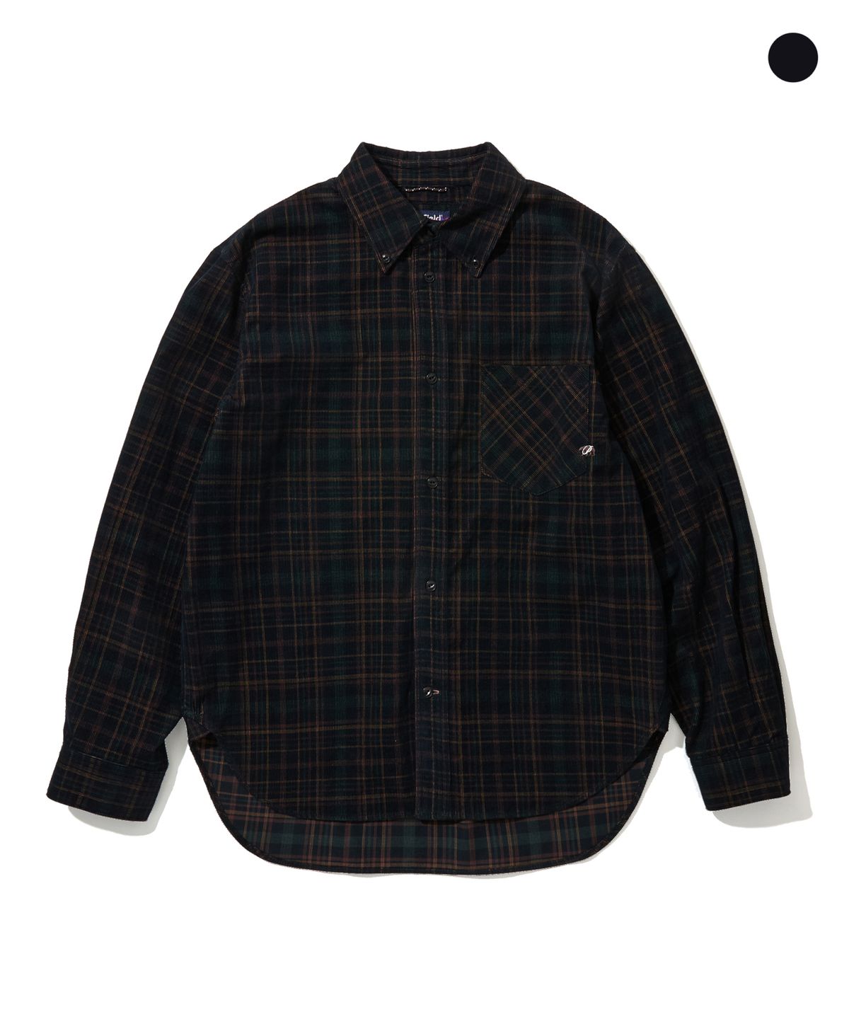 펜필드(PENFIELD) [PF]체크 코듀로이 스탠다드 셔츠_FS4WR15U