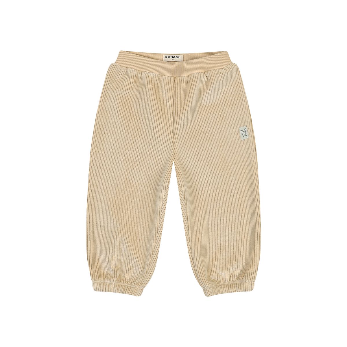 캉골키즈(KANGOL KIDS) [베이비] 벨루아 조거팬츠 SD 0D05 버터