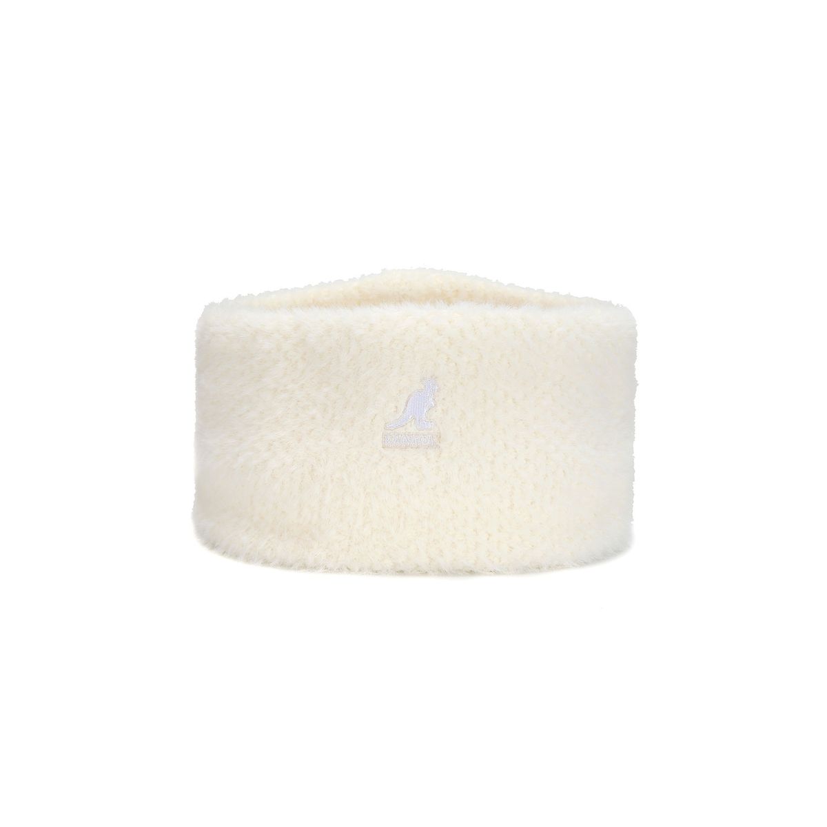 캉골(KANGOL) 페이크 퍼 2WAY 와이드 헤드밴드 3852 크림