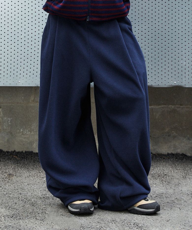 mah FLEECE PANTS[NAVY]