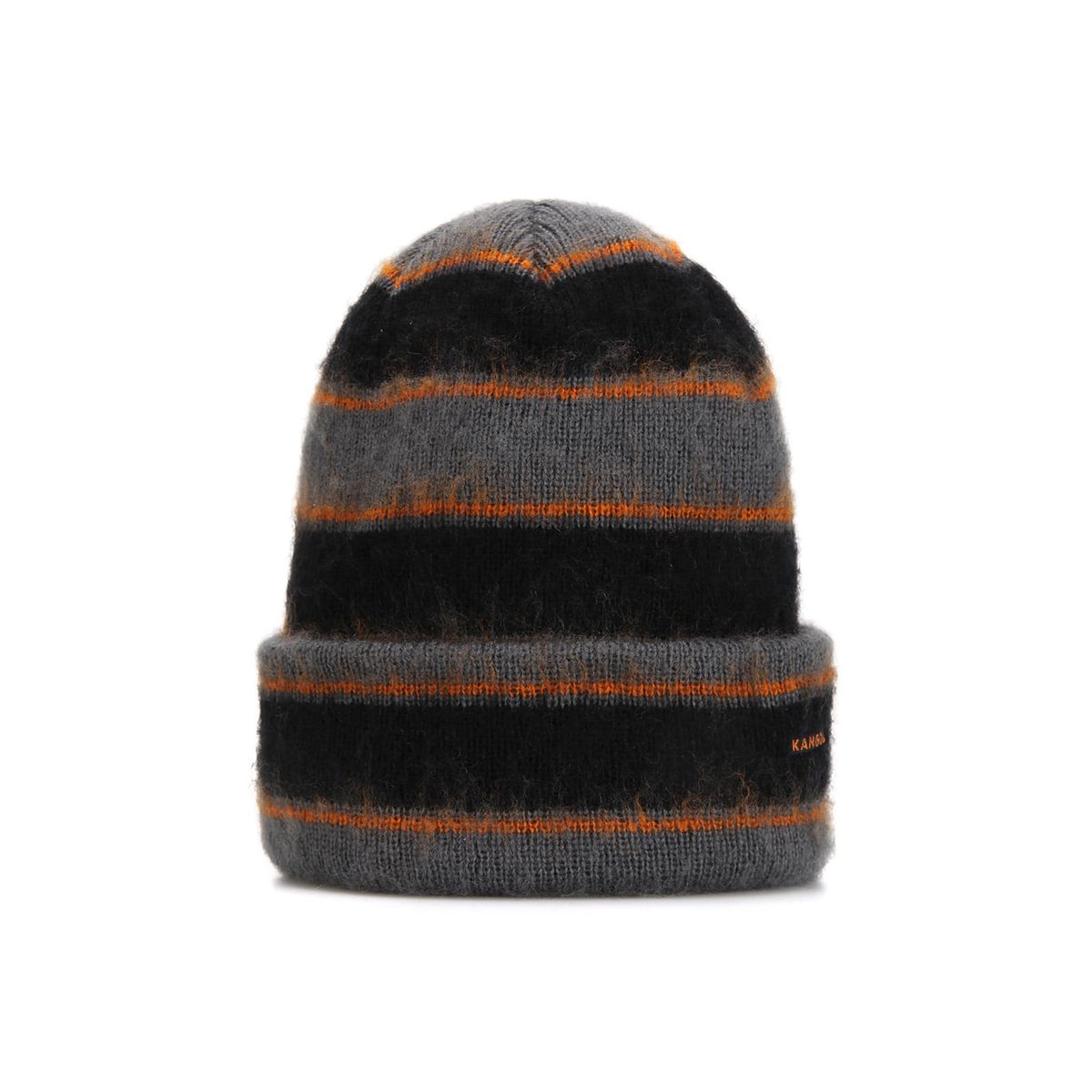 캉골키즈(KANGOL KIDS) 키즈 스트라이프 비니 SF 0621 블랙