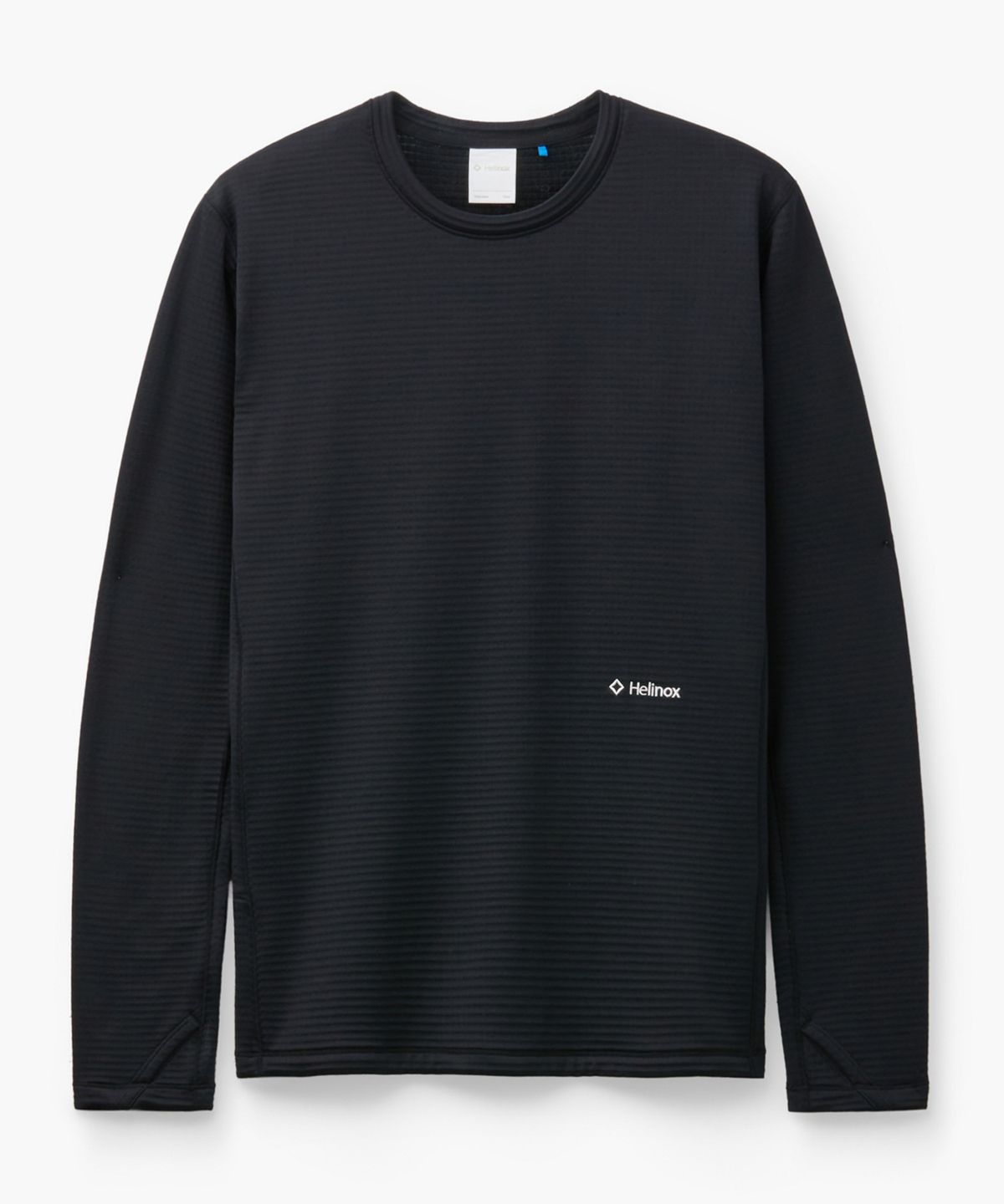 헬리녹스 웨어(HELINOX WEAR) ZERO 기모 베이스레이어 티셔츠_Black