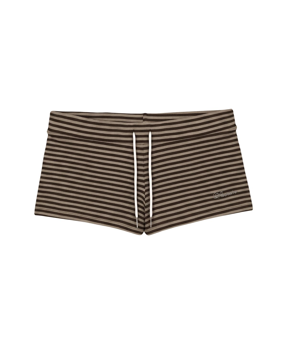 파시온(PASION) 마고 마이크로 팬츠_베이지 & 브라운 Margo Micro Pants_Beige & Brown