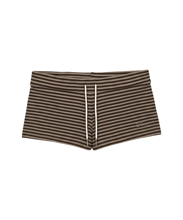 마고 마이크로 팬츠_베이지 & 브라운 Margo Micro Pants_Beige & Brown