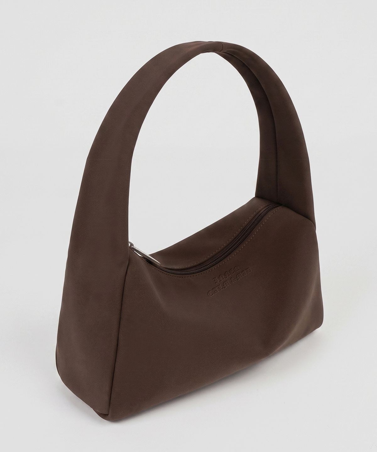 이네크(INNEQ) taeri tote_suede brown_lettering