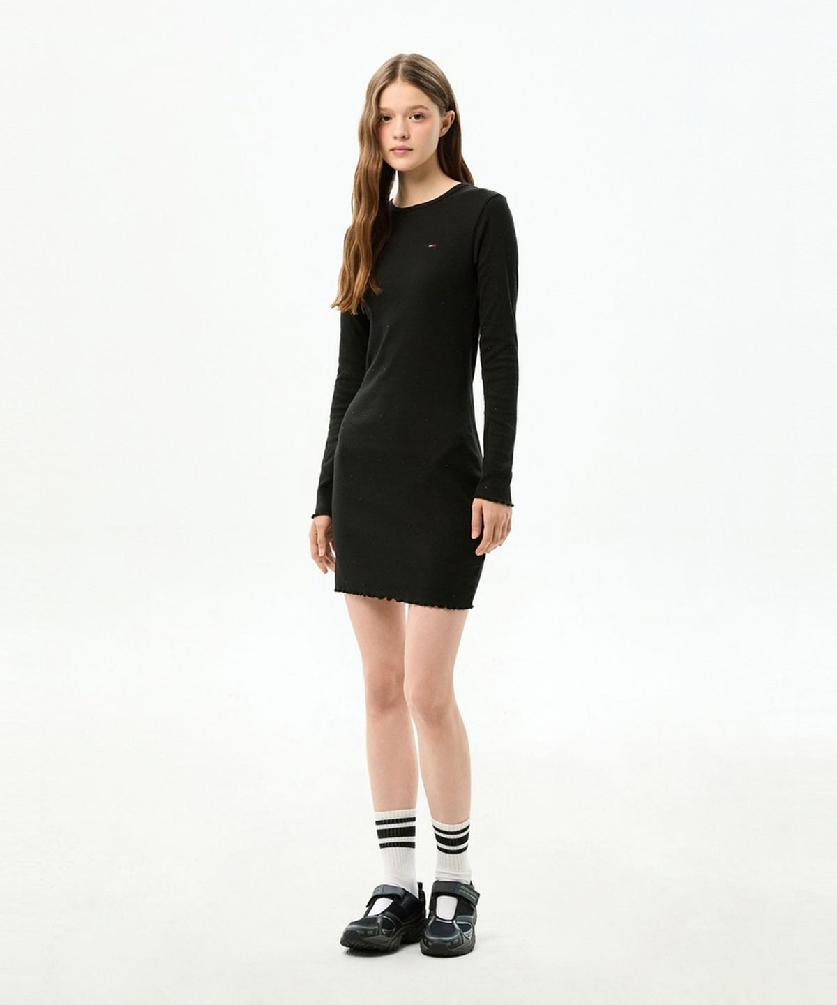 타미진스(TOMMY JEANS) 파티 미니 바디콘 드레스 (T32G7WOP13TWT1BDS)
