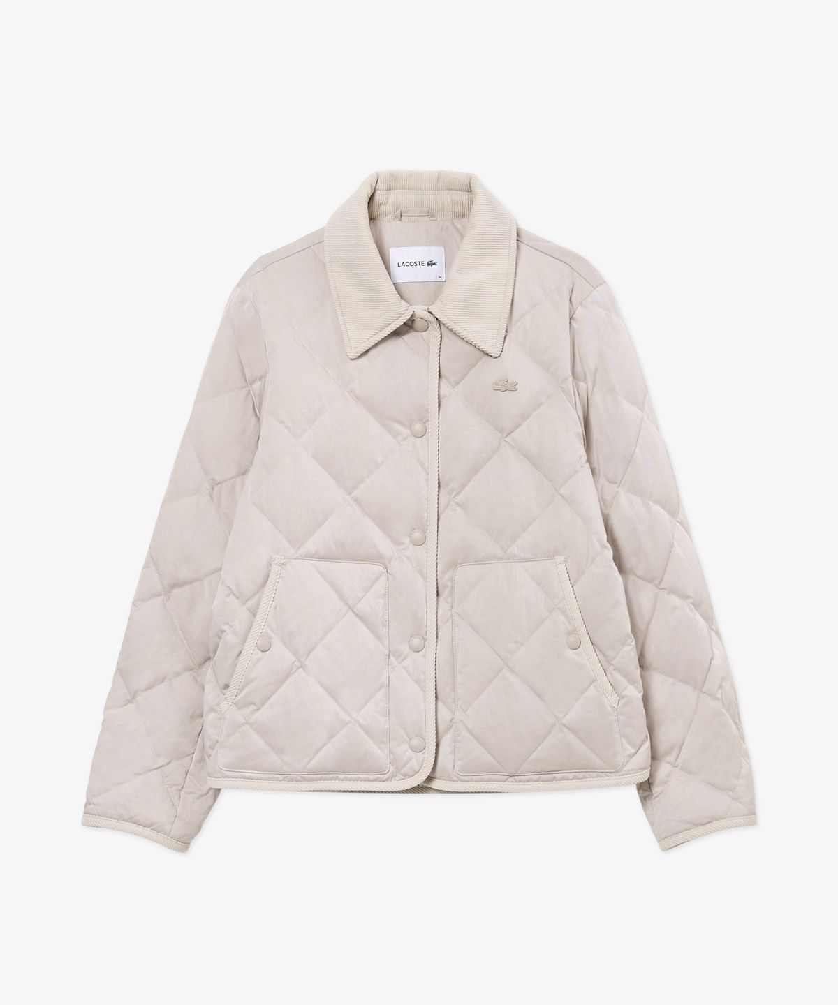 라코스테(LACOSTE) 여성 루미에르 다이아퀼팅 경량 다운 BF365E-56N S69
