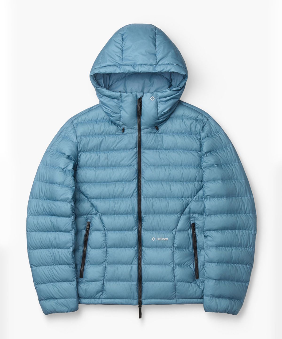 헬리녹스 웨어(HELINOX WEAR) ZERO 라이트 팩 후드 다운 자켓_Light Blue