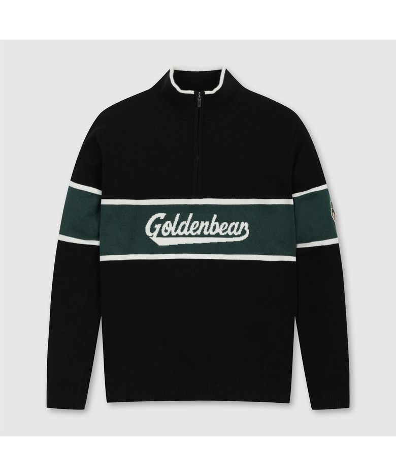 (남성) Half Zip Border Pullover G4WAW26201BKX