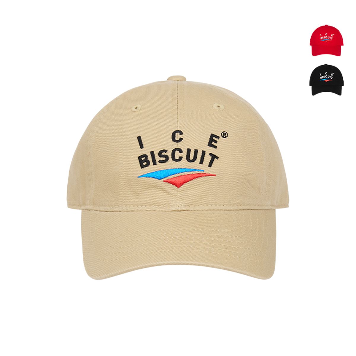 아이스비스킷(ICEBISCUIT) IB 뉴 심볼 로고 볼캡_IB63AH539