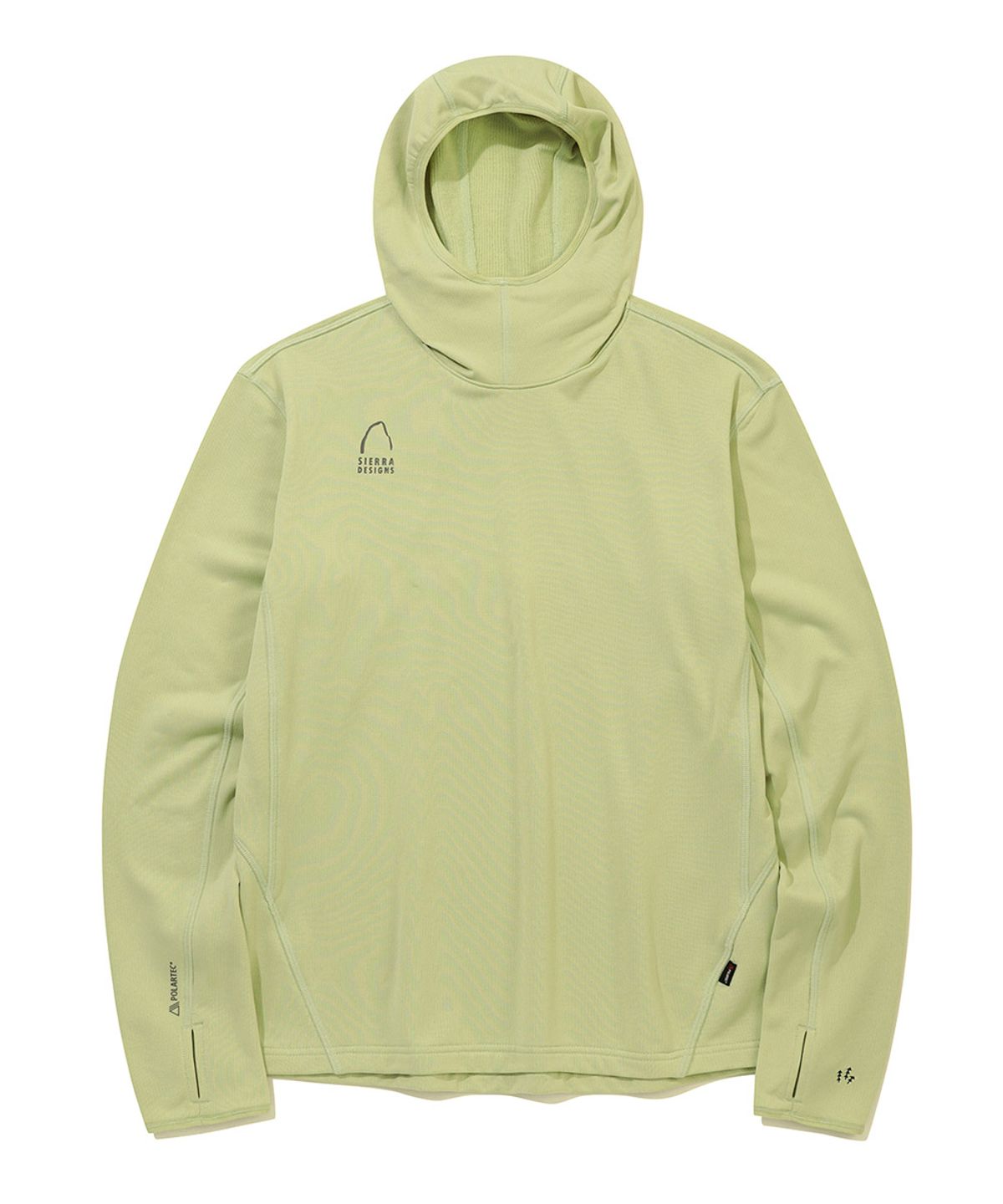 시에라디자인(SIERRA DESIGNS) 맨던홀 폴라텍 파워그리드 후디(슬림핏) SAGE GREEN