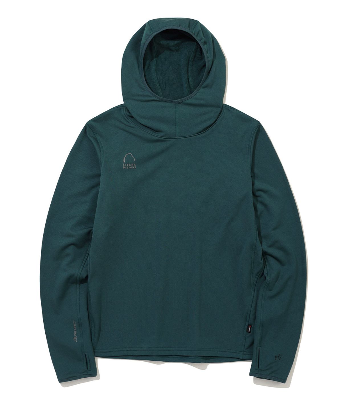 시에라디자인(SIERRA DESIGNS) W) 맨던홀 폴라텍 파워그리드 후디 (슬림핏) DEEP BLUE GREEN