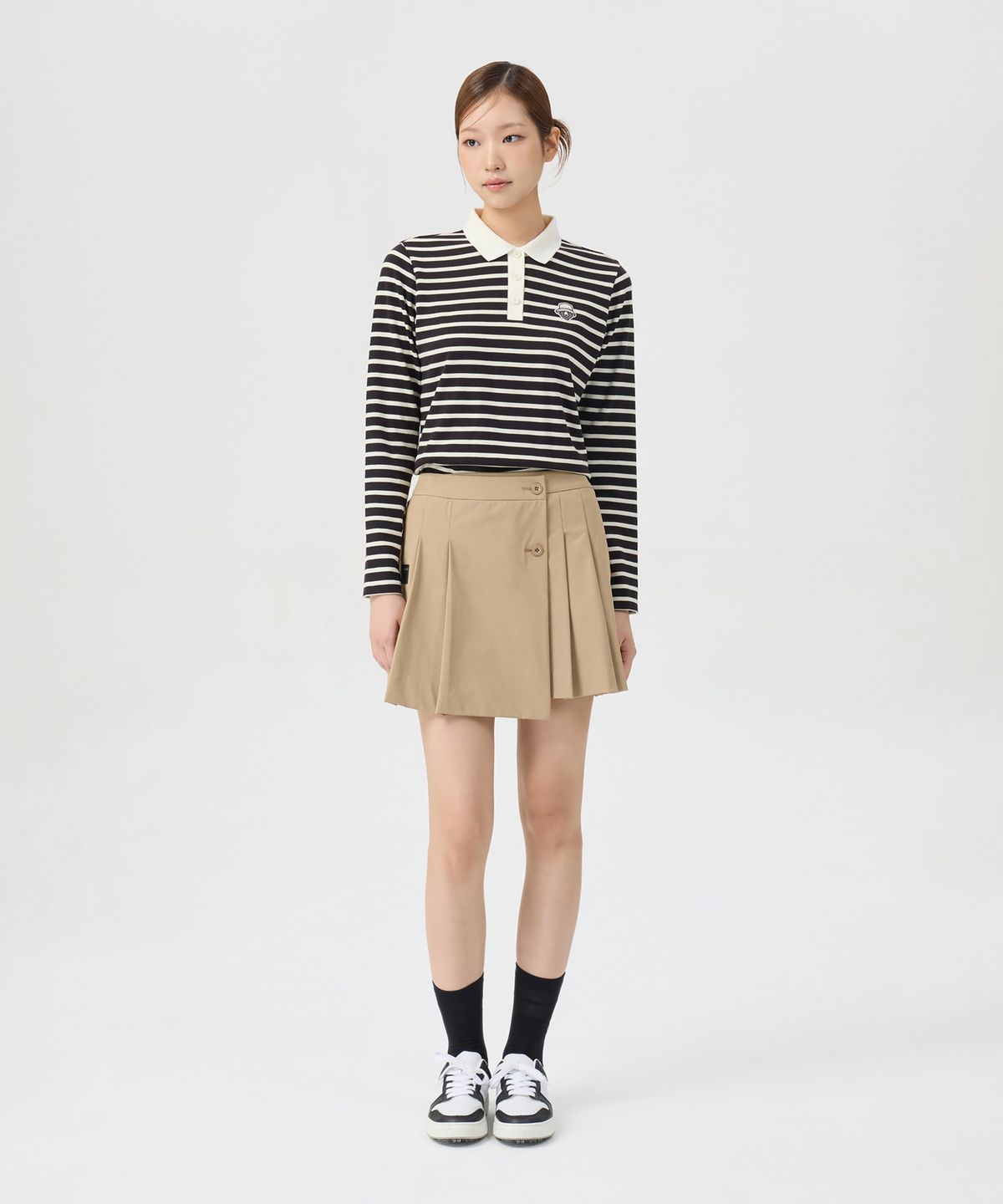 골든베어(GOLDEN BEAR) (여성) Half Pleats Culotte G5KCW26201BEX