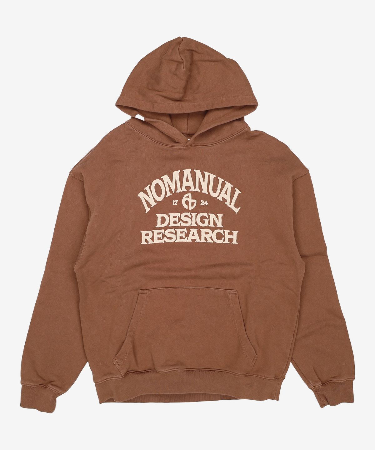 노매뉴얼(NOMANUAL) A.G HOODIE - BROWN L