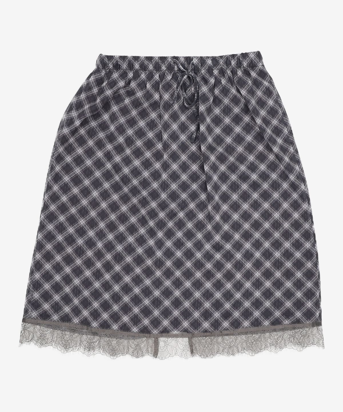미쏘(MIXXO) Sheer Lace Midi Skirt FREE
