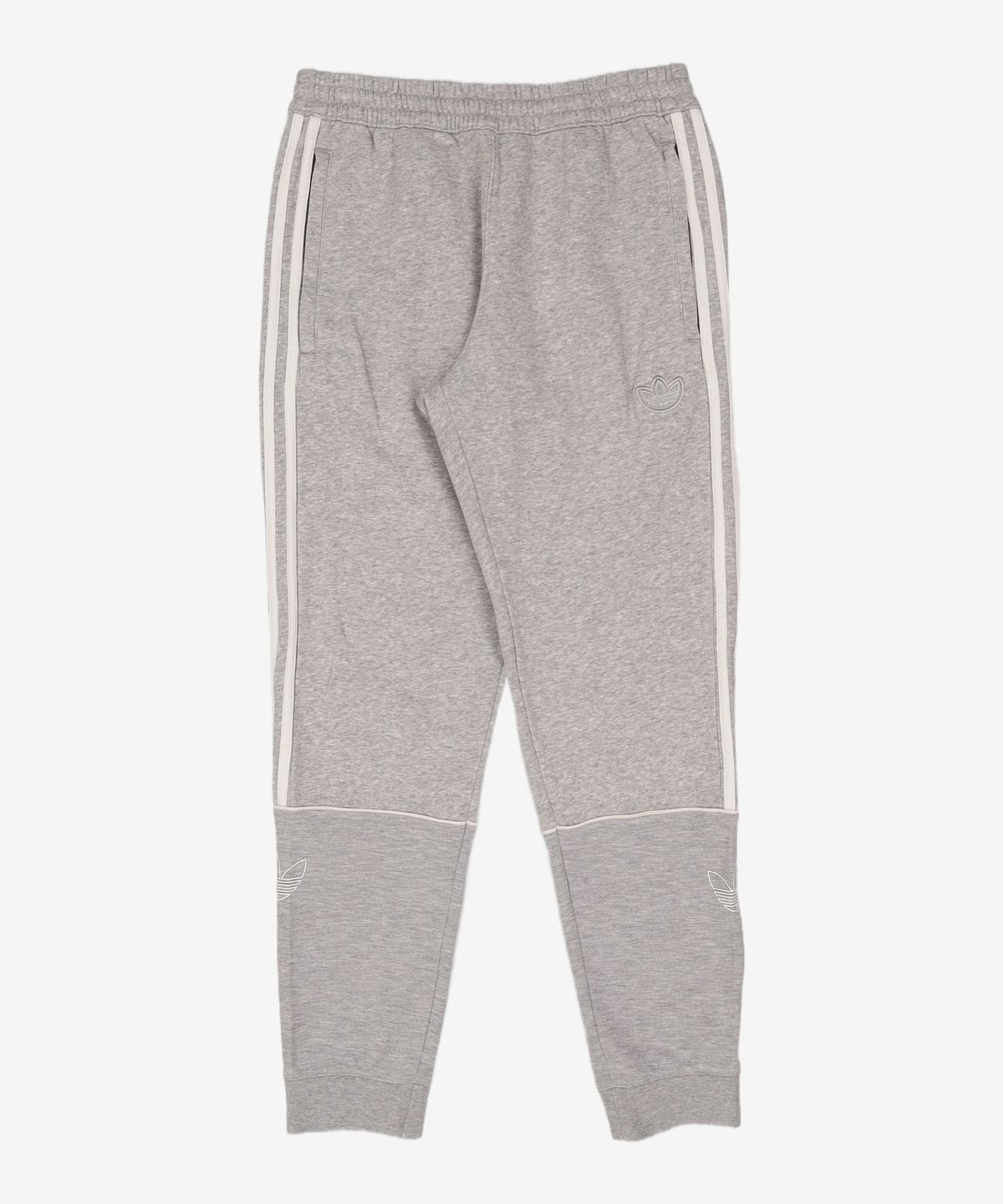 아디다스(ADIDAS) 아웃라인 플리스 스웻팬츠 - 그레이 / FM3916 L