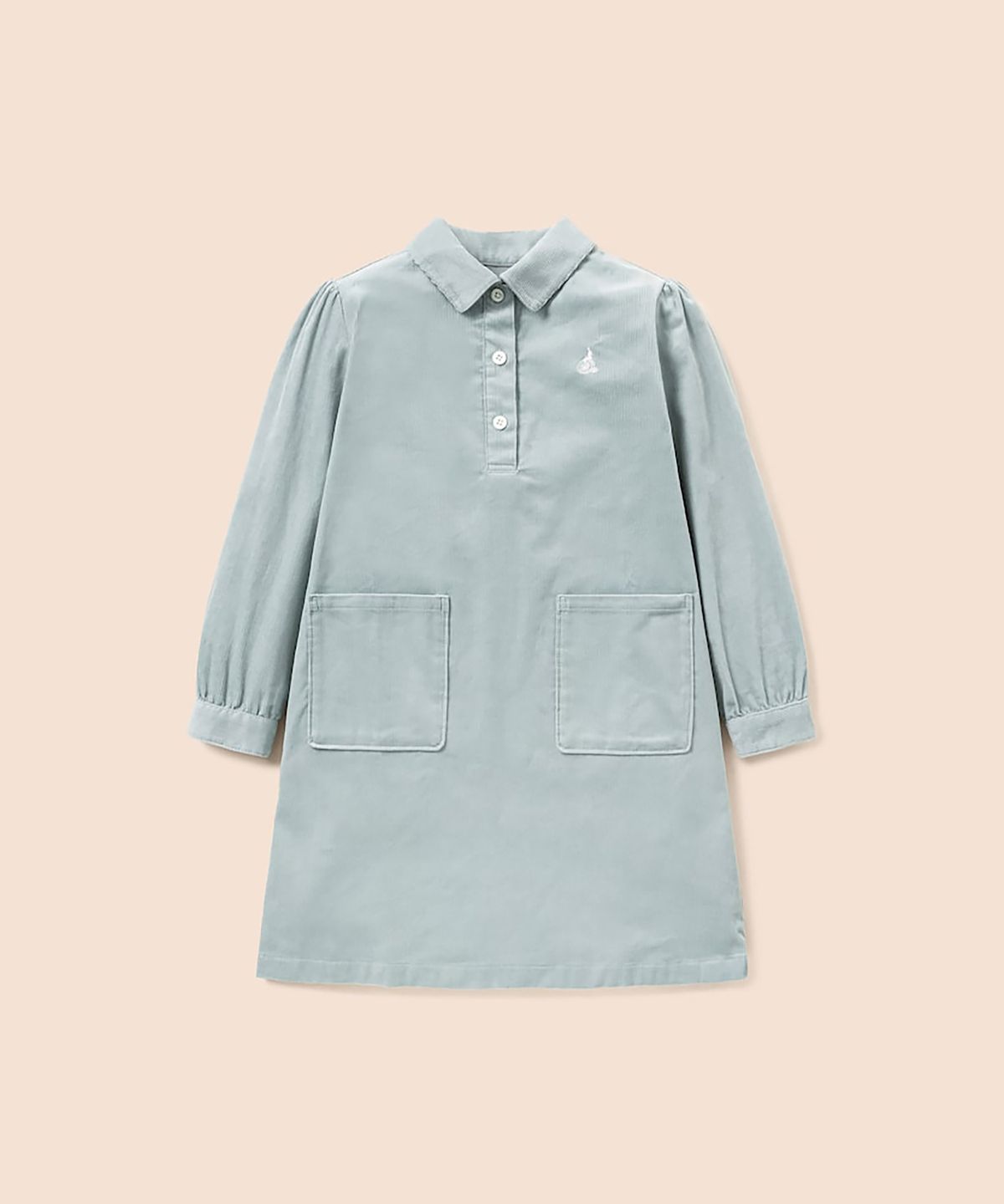 빈폴 키즈(BEANPOLE KIDS) 솔리드 코듀로이 원피스  라이트 그린 (BI6971G04L)