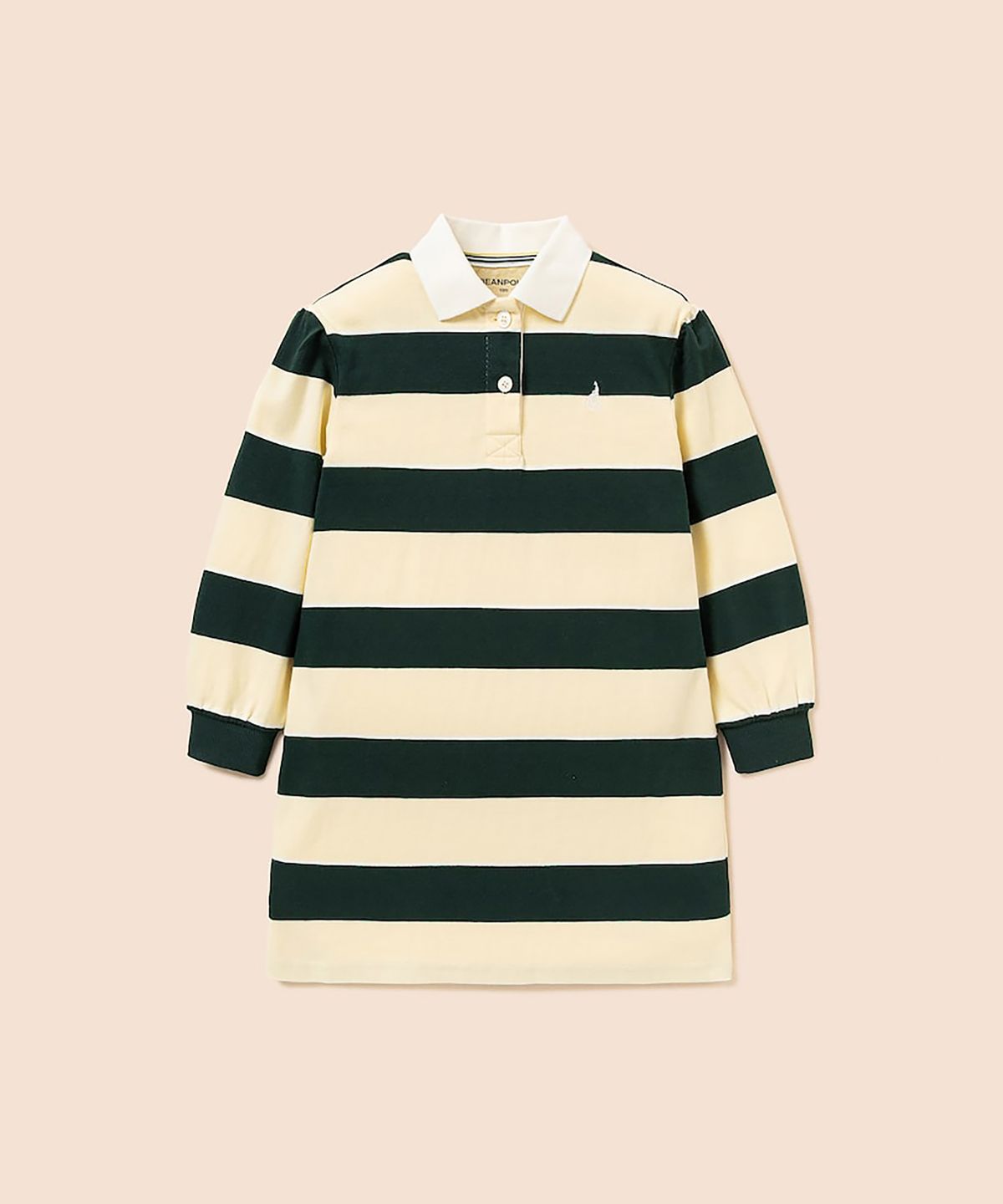 빈폴 키즈(BEANPOLE KIDS) 럭비 T칼라 원피스  그린 (BI6971G09M)