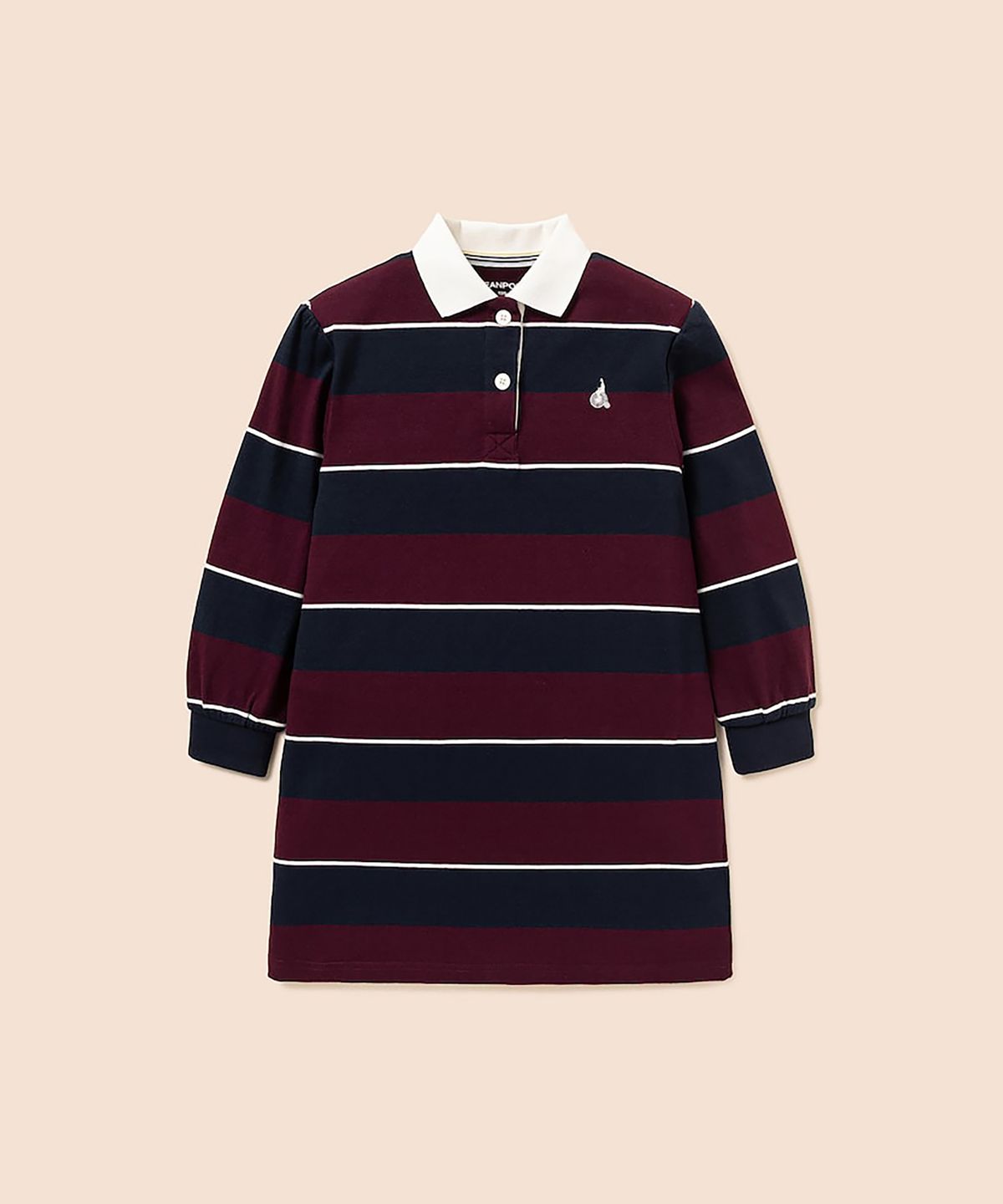빈폴 키즈(BEANPOLE KIDS) 럭비 T칼라 원피스  네이비 (BI6971G09R)