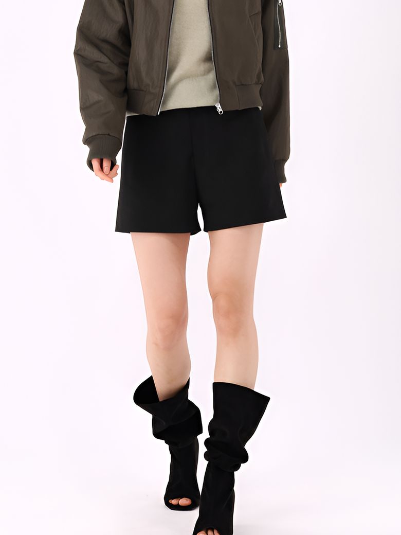 Suede Shorts _Black